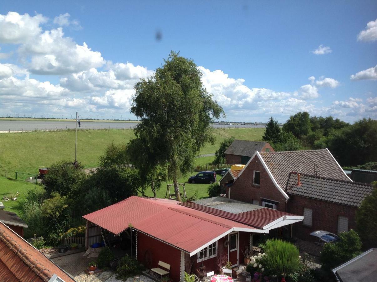 Vier Sterne Am Hafen, Ditzum Esterno foto